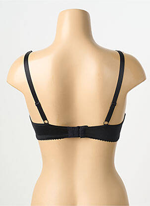 Sutien efect material satinat top sutien modelat negru AUBADE femeie