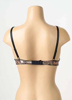 Sutien efect material satinat top sutien modelat maro AUBADE femeie