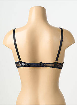 Sutien efect material satinat top sutien modelat negru AUBADE femeie
