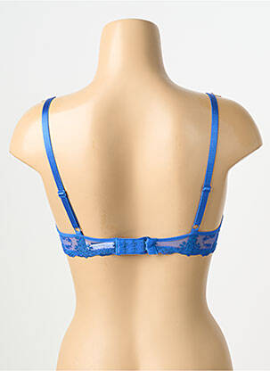 Sutien efect material satinat top sutien modelat albastru PASSIONATA femeie