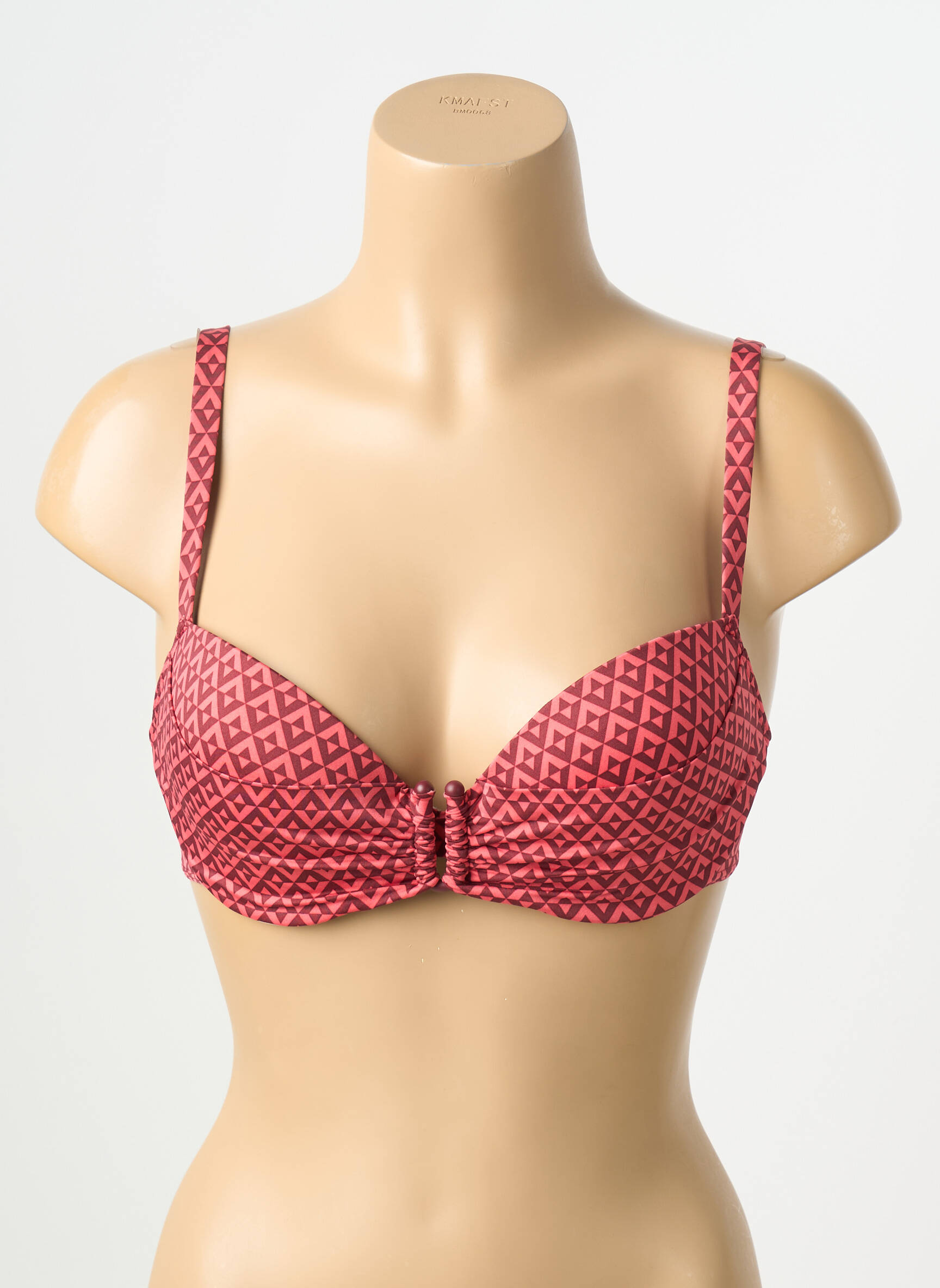 Sutien de costum de baie elasticitate top sutien modelat roz SIMONE PERELE femeie