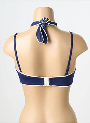 Sutien de costum de baie elasticitate top bentiță albastru AUBADE femeie