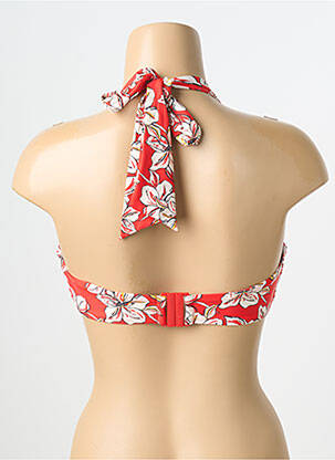 Sutien de costum de baie elasticitate top triunghiuri portocalie AUBADE femeie