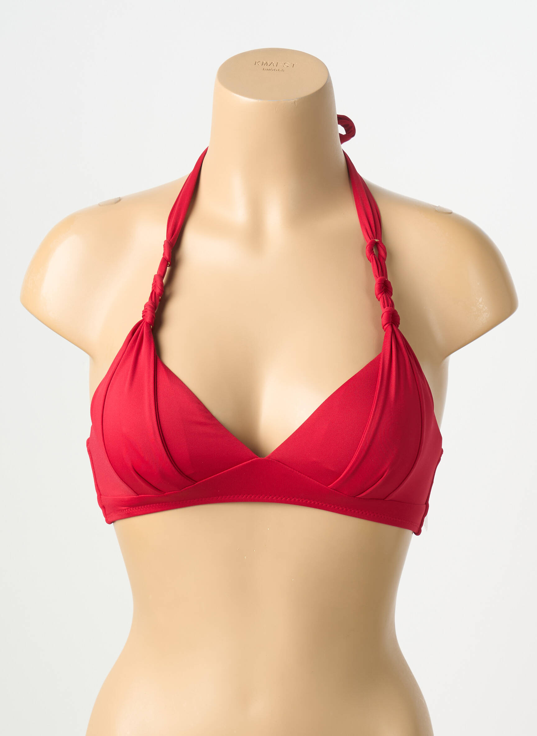 Sutien de costum de baie elasticitate top sutien modelat roșu AUBADE femeie