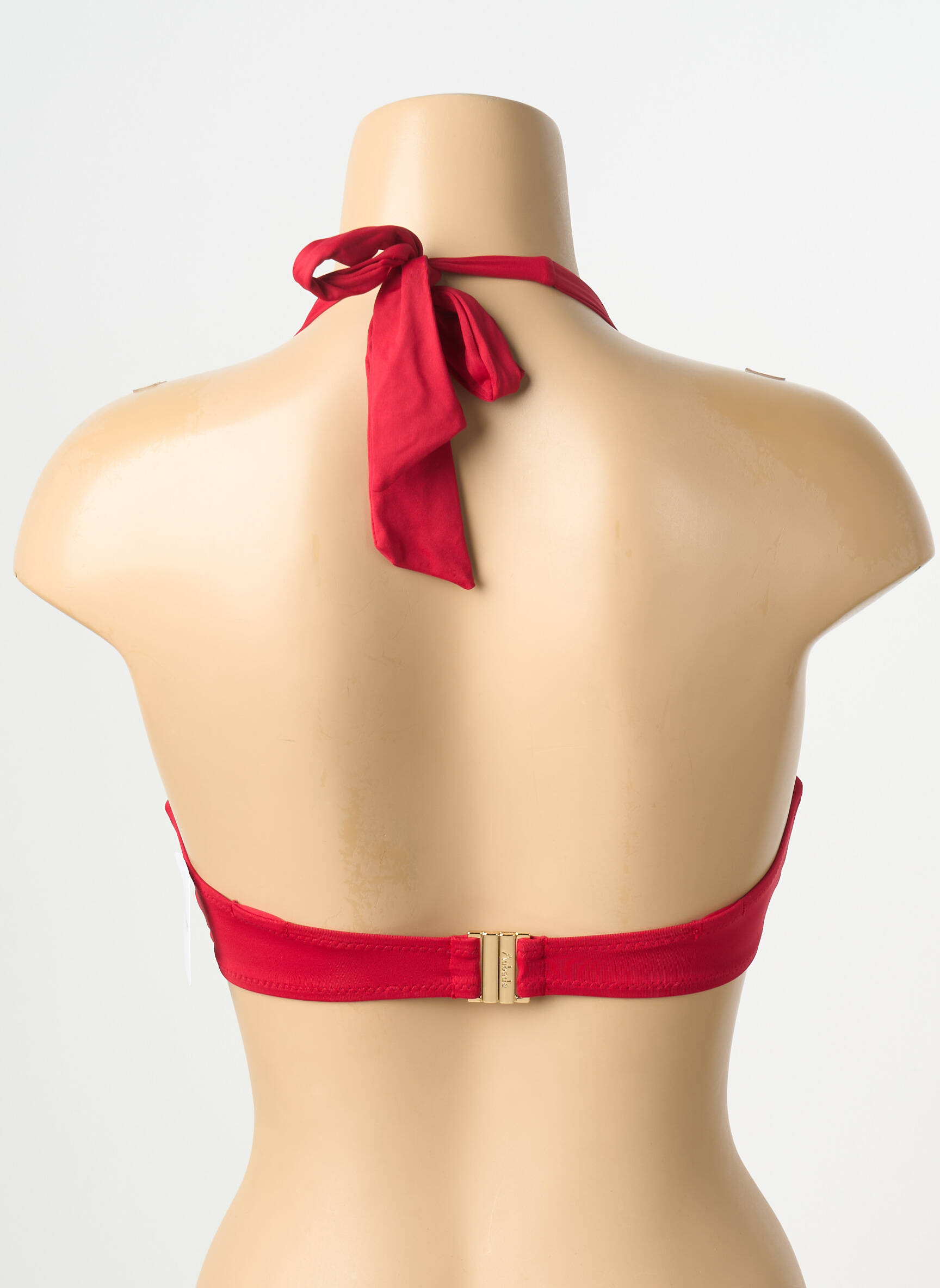 Sutien de costum de baie elasticitate top sutien modelat roșu AUBADE femeie
