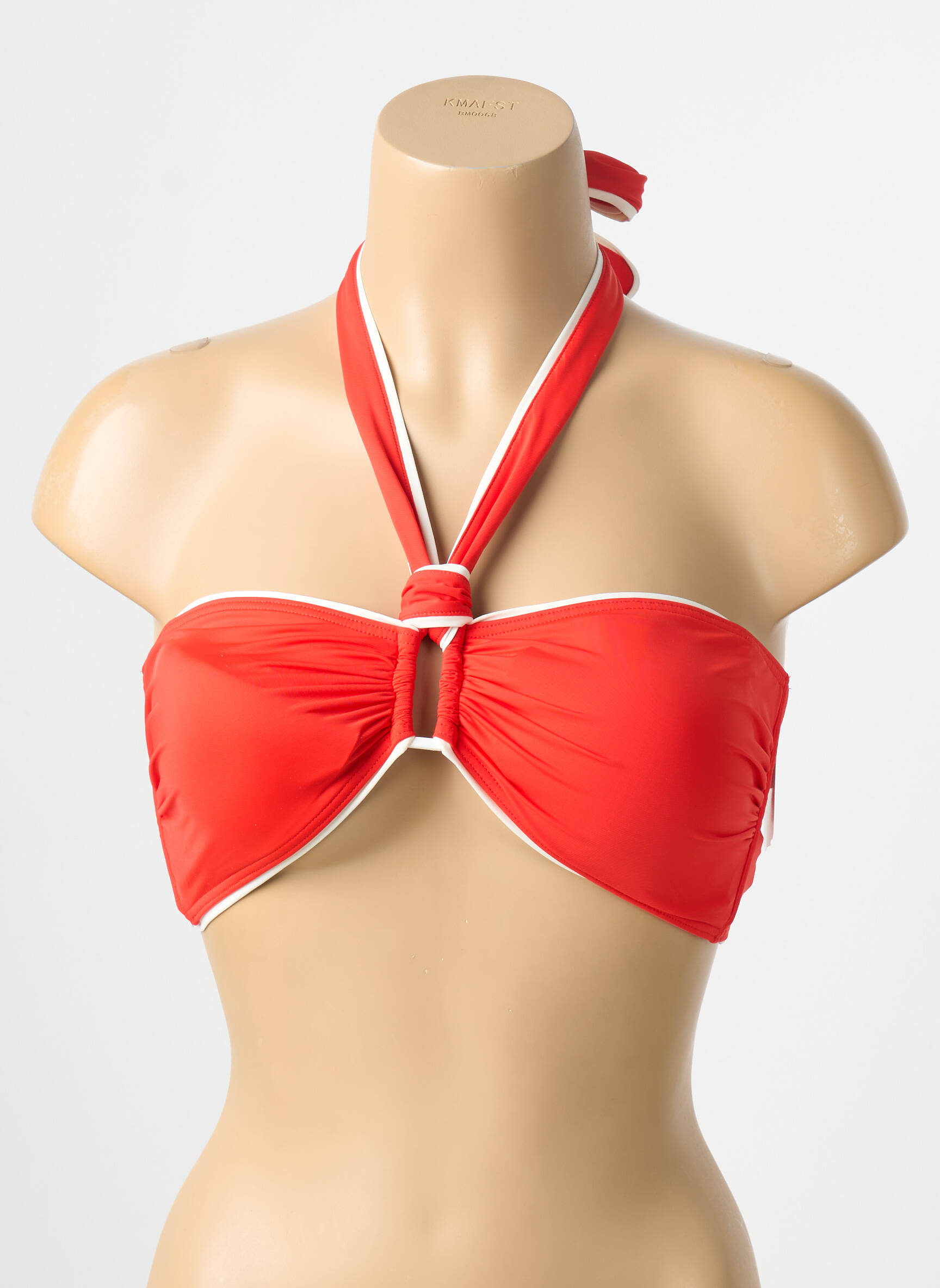 Sutien de costum de baie elasticitate sutien balconet cu decolteu înalt portocalie AUBADE femeie