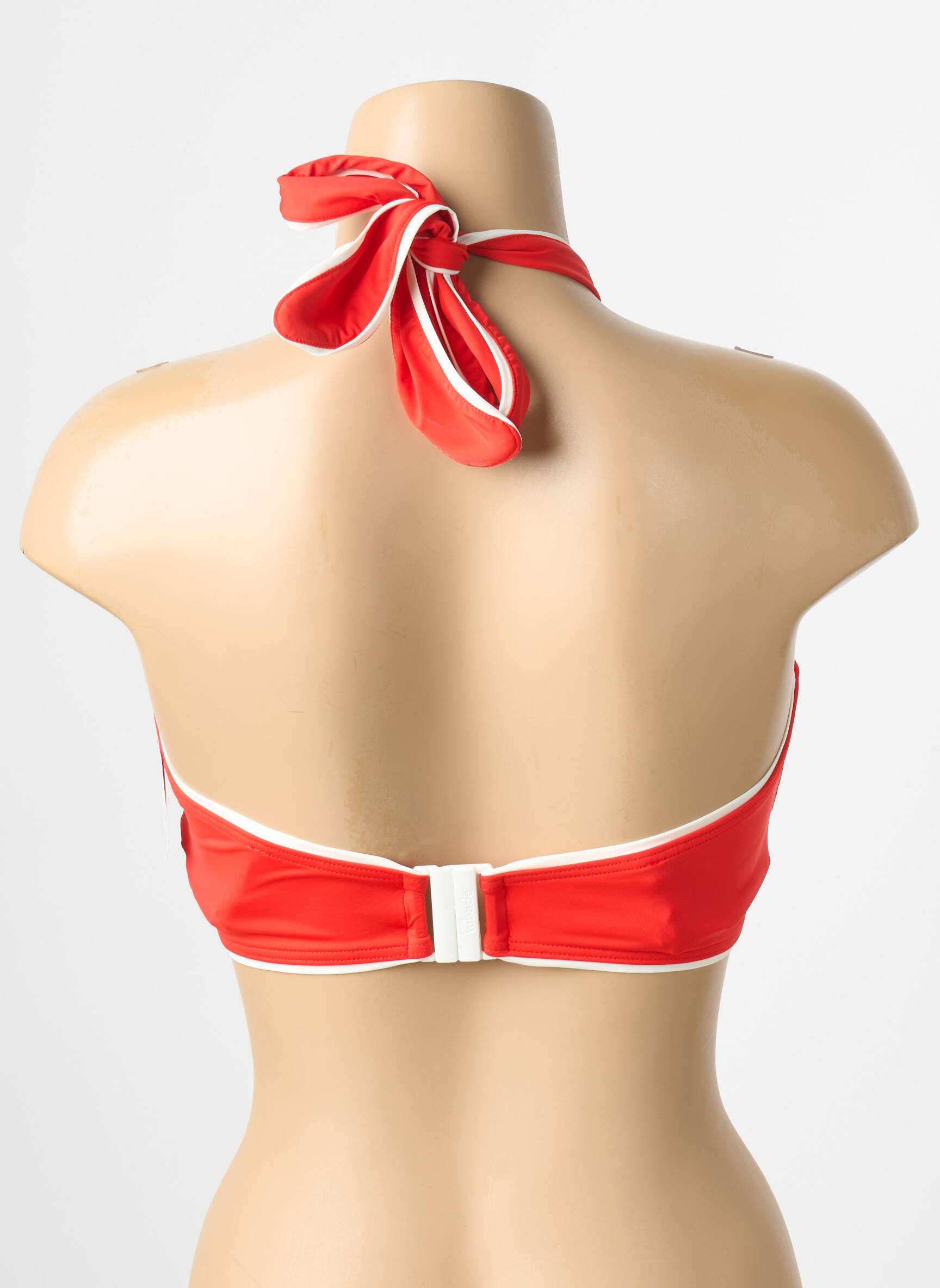 Sutien de costum de baie elasticitate sutien balconet cu decolteu înalt portocalie AUBADE femeie