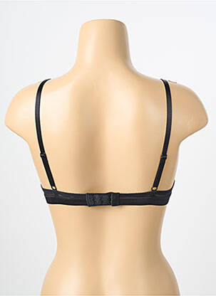 Sutien broderie sutien cupe întregi cu decolteu înalt negru PASSIONATA femeie