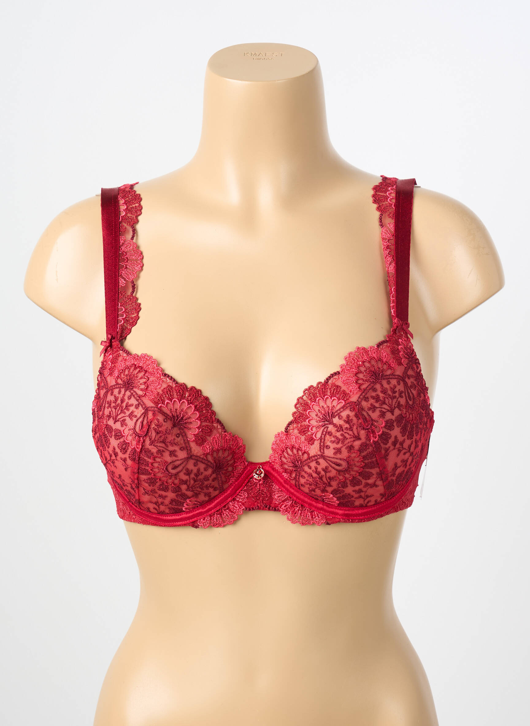 Sutien top sutien push-up top sutien push-up roșu AUBADE femeie