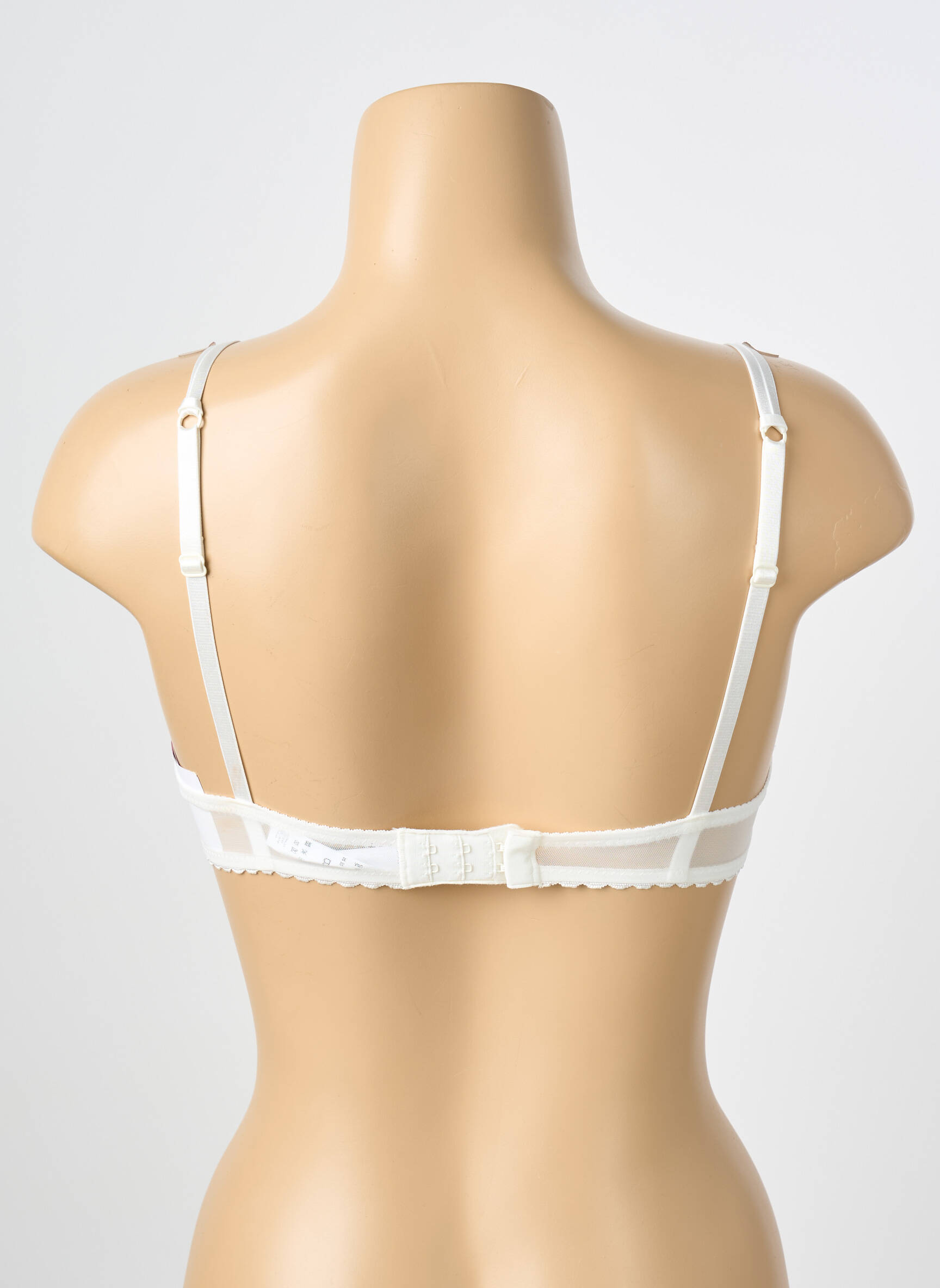 Sutien broderie sutien cupe întregi cu decolteu înalt alb PASSIONATA femeie