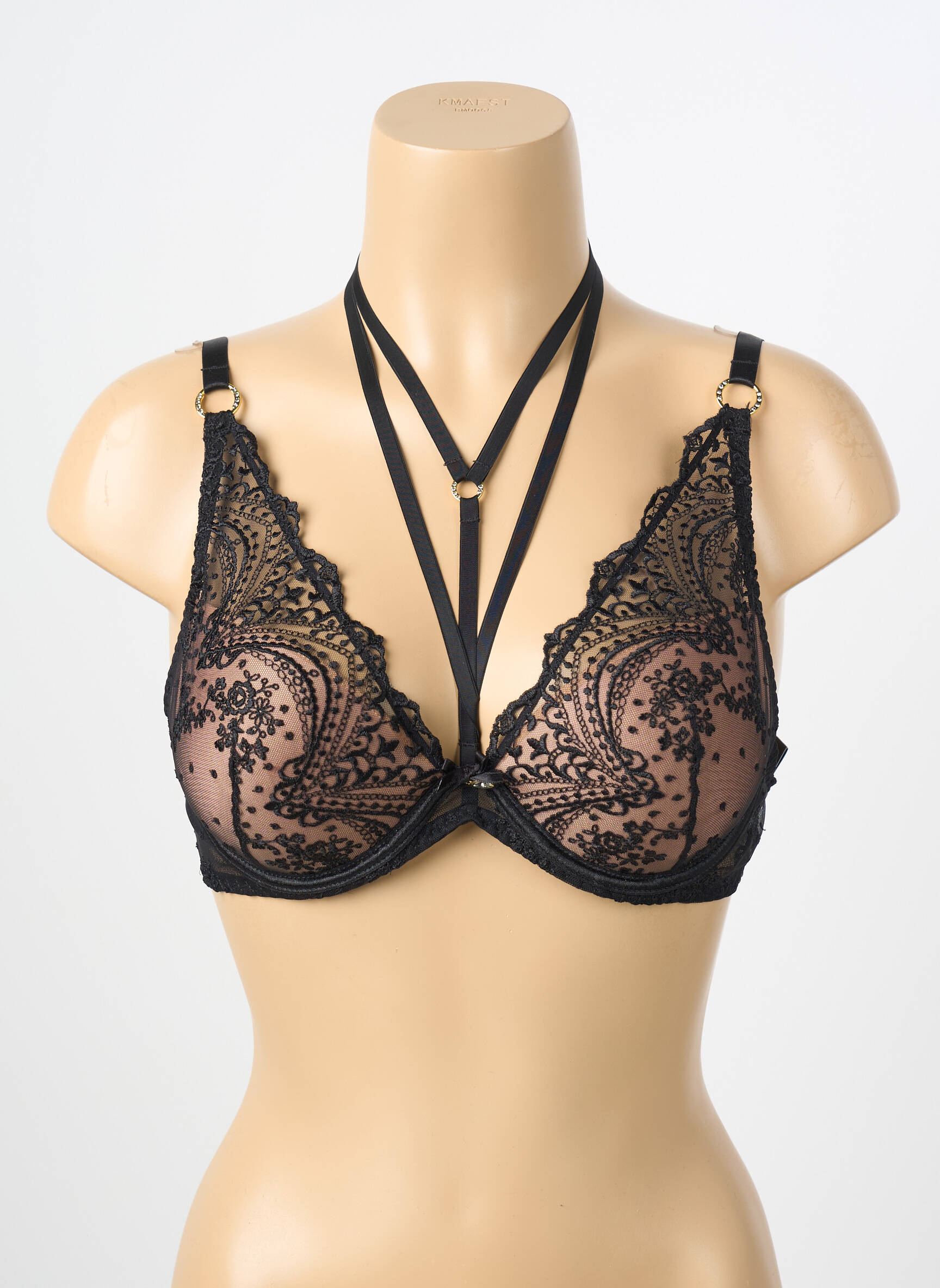 Sutien top sutien modelat top sutien modelat negru AUBADE femeie