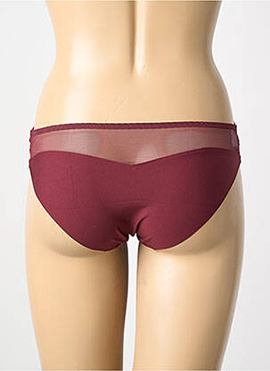 Chilot efect material satinat violet SIMONE PERELE femeie