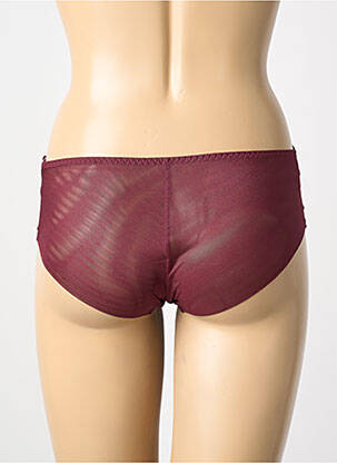 Chilot efect material satinat violet SIMONE PERELE femeie