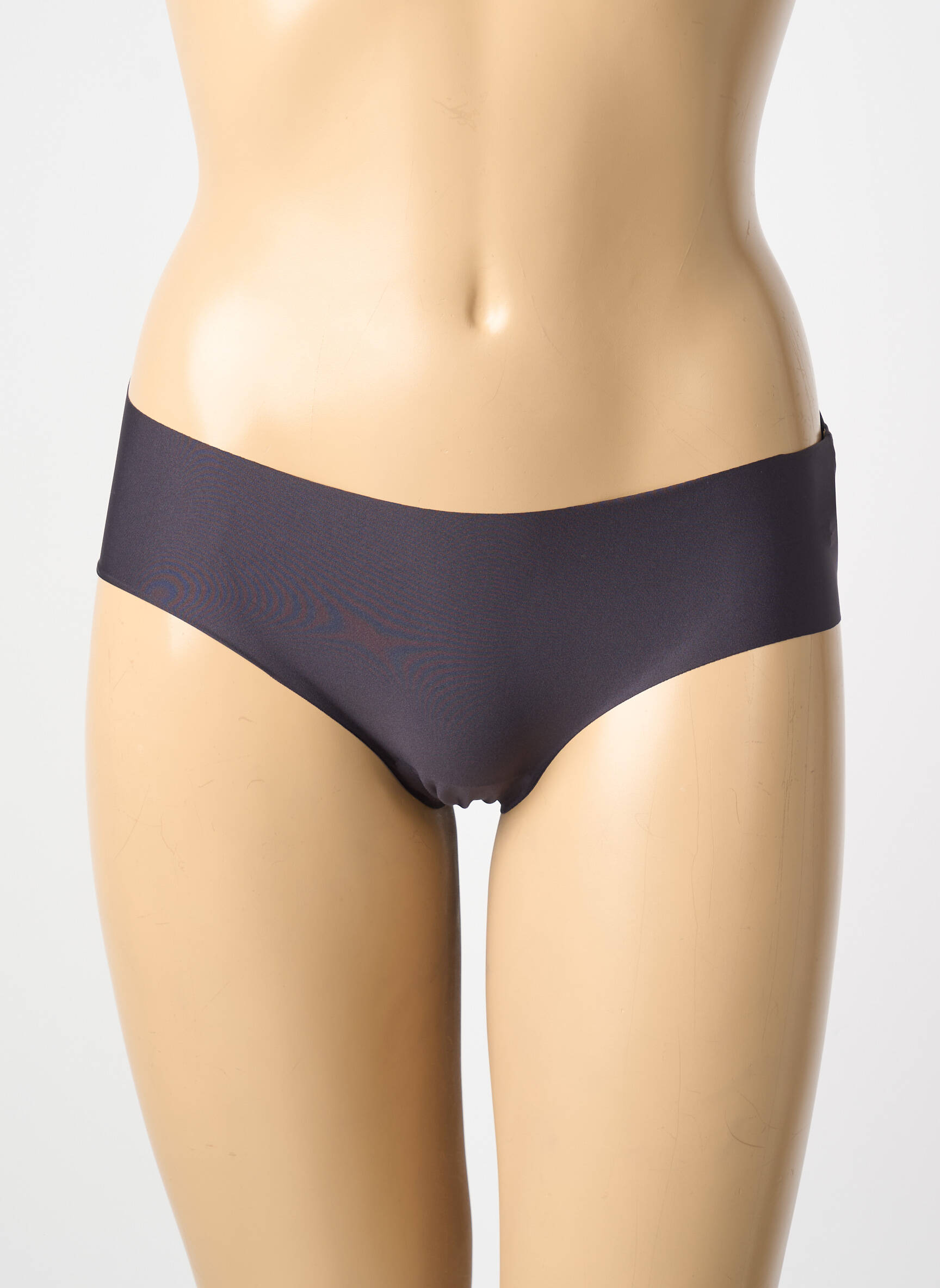 Chilot efect material satinat negru SIMONE PERELE femeie