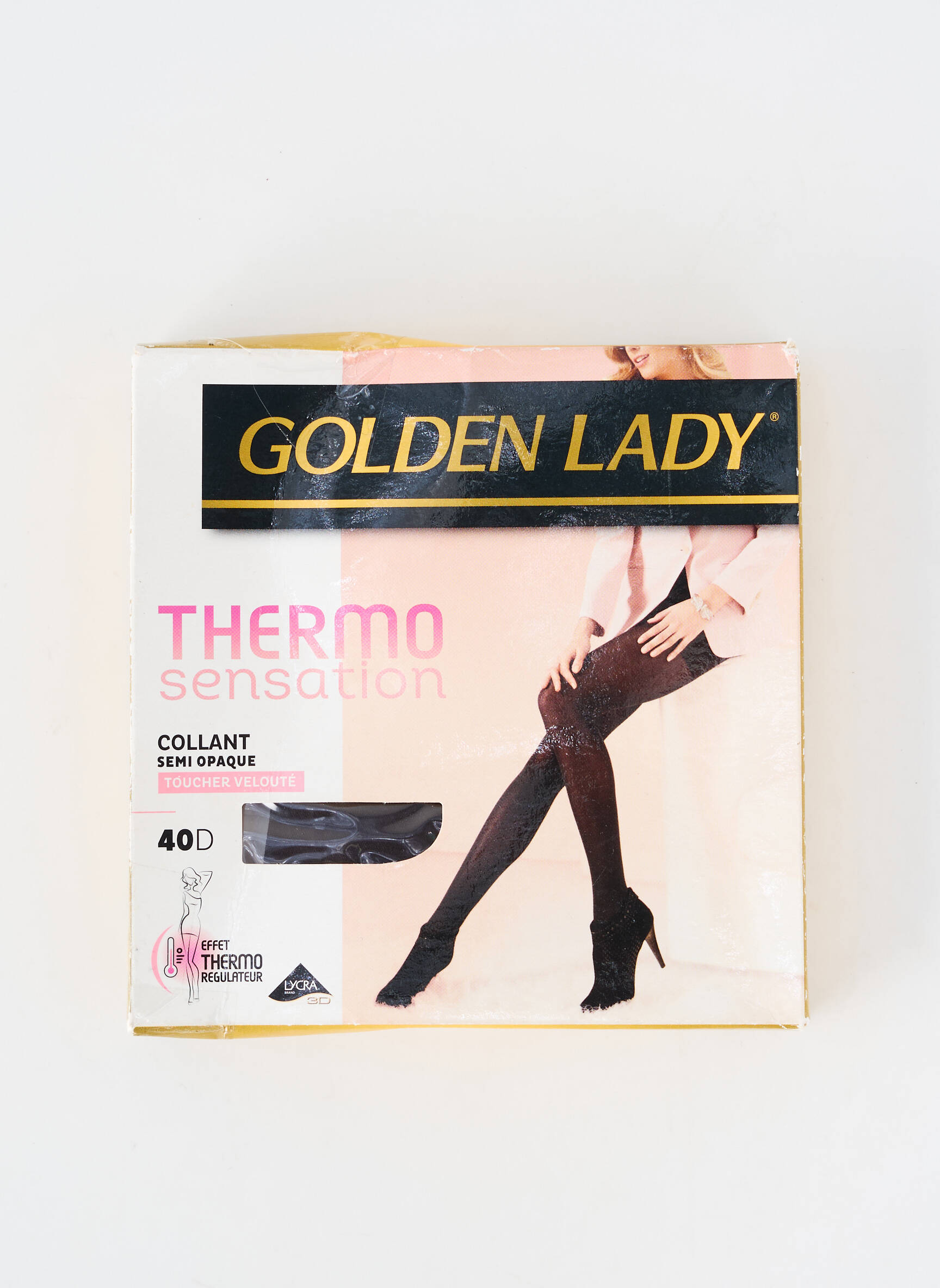 Colanți elasticitate maro GOLDEN LADY femeie