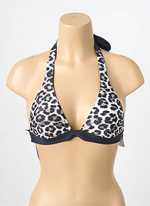 Sutien de costum de baie elasticitate top triunghiuri negru AUBADE femeie