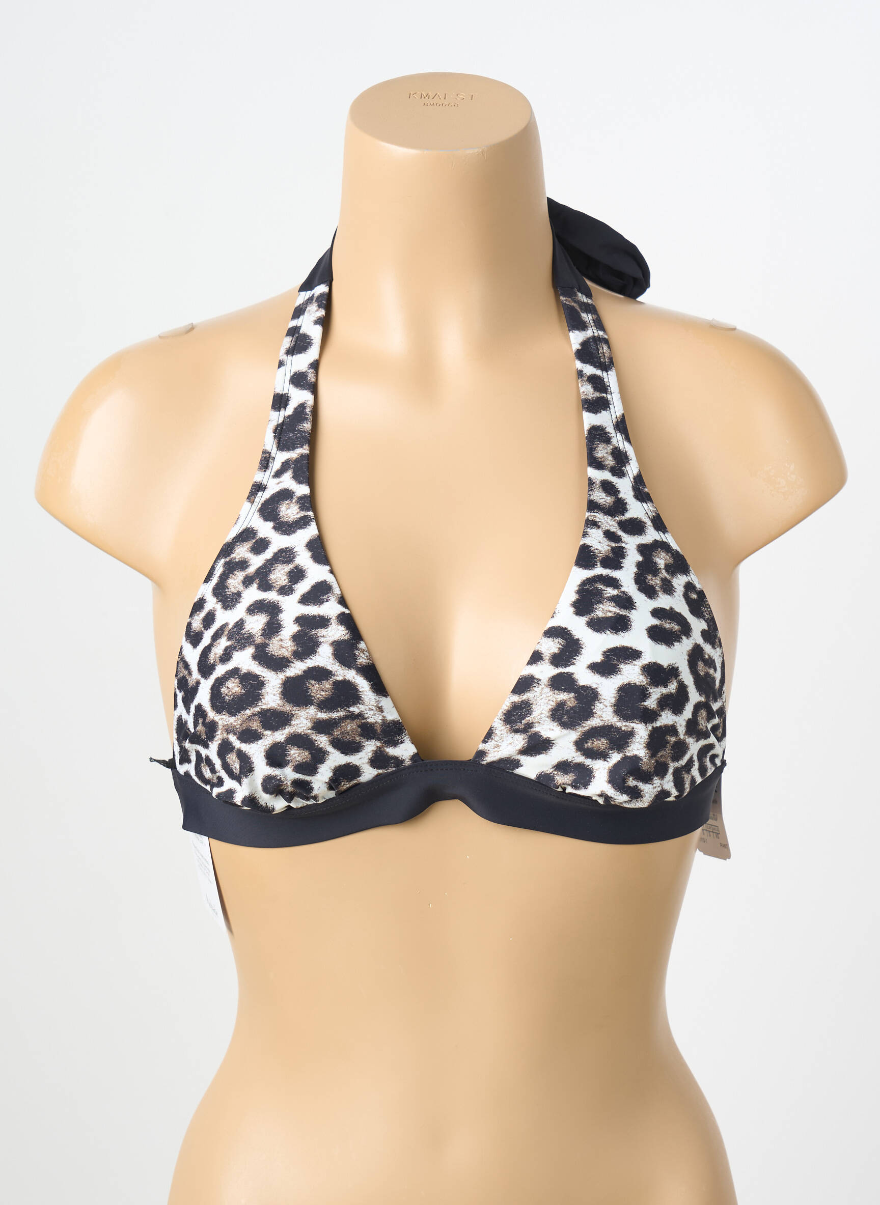 Sutien de costum de baie elasticitate top triunghiuri negru AUBADE femeie