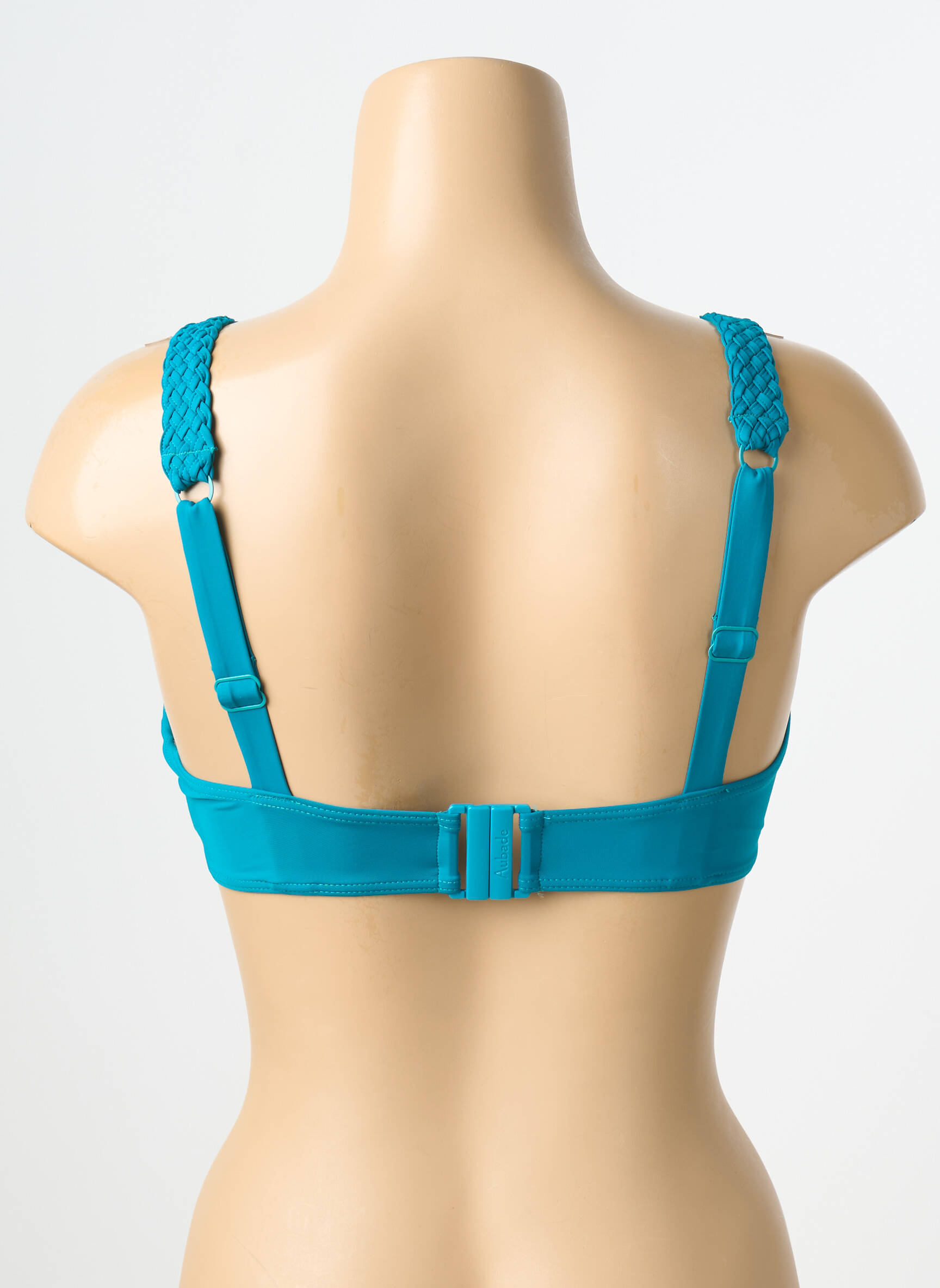 Sutien de costum de baie elasticitate sutien balconet cu decolteu înalt albastru AUBADE femeie