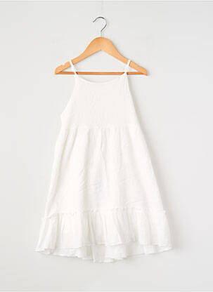 Rochie midi bretele subțiri bretele subțiri alb NAME IT fată