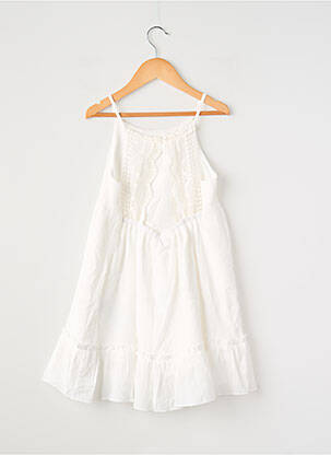 Rochie midi bretele subțiri bretele subțiri alb NAME IT fată