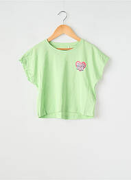 Tricou croială dreaptă mâneci scurte verde NAME IT băiat