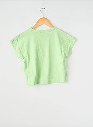 Tricou croială dreaptă mâneci scurte verde NAME IT băiat