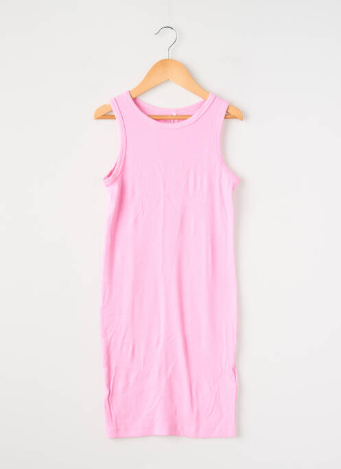 Rochie midi bretele subțiri bretele subțiri roz NAME IT fille