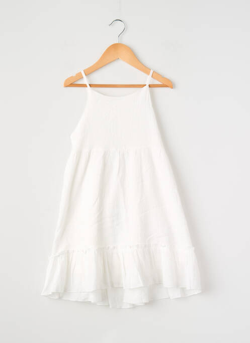 Rochie midi bretele subțiri bretele subțiri alb NAME IT fille