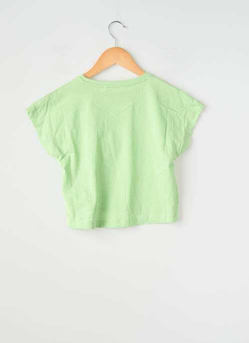 Tricou croială dreaptă mâneci scurte verde NAME IT garcon