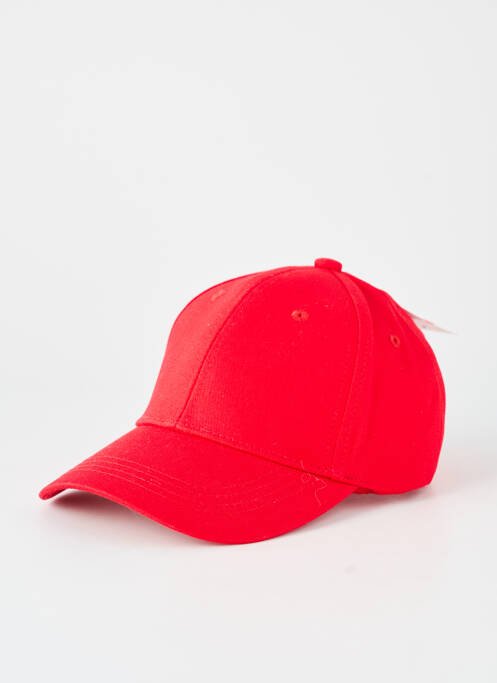 Șapcă țesătură poplin roșu NEW FASHION unisexe