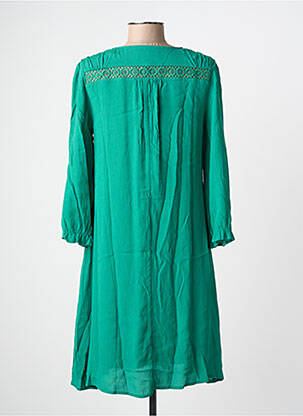 Rochie midi mâneci lungi mâneci lungi verde FREEMAN T.PORTER femme
