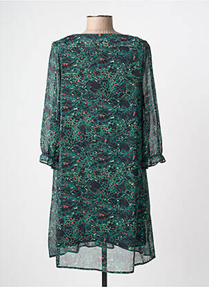 Rochie midi mâneci 3/4 mâneci 3/4 verde FREEMAN T.PORTER femme