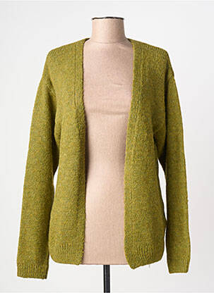 Vestă cu mâneci lungi mâneci lungi verde GEISHA femme