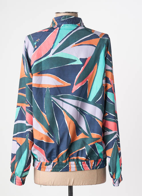 Geacă guler în v albastru TIFFOSI femme