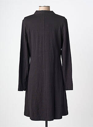 Rochie midi mâneci lungi mâneci lungi negru SURKANA femeie
