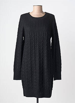 Rochie pulover strânsă pe partea de jos mâneci lungi negru FREEMAN T.PORTER femeie