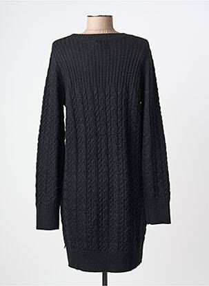 Rochie pulover strânsă pe partea de jos mâneci lungi negru FREEMAN T.PORTER femeie