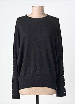 Pulover elasticitate mâneci lungi negru RINO & PELLE femeie