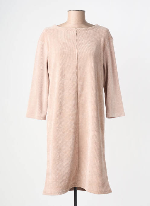 Rochie midi mâneci lungi mâneci lungi bej STREET ONE femme