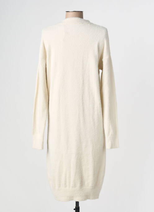 Rochie midi mâneci lungi mâneci lungi alb RINO & PELLE femme