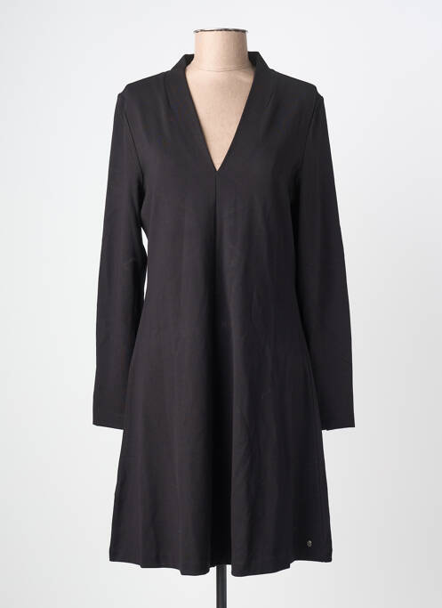 Rochie midi mâneci lungi mâneci lungi negru SURKANA femme