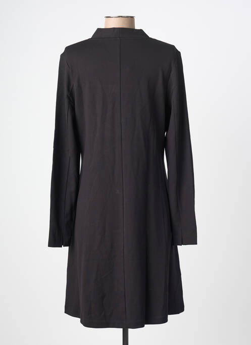 Rochie midi mâneci lungi mâneci lungi negru SURKANA femme