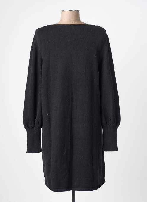 Rochie pulover elasticitate mâneci lungi negru SURKANA femme