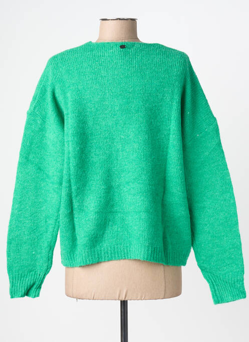 Pulover guler în v mâneci lungi verde FREEMAN T.PORTER femme