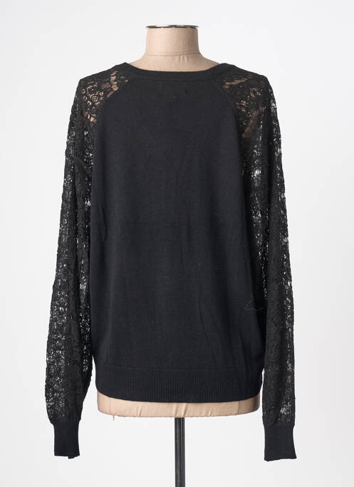 Vestă cu mâneci lungi elasticitate negru FREEMAN T.PORTER femme