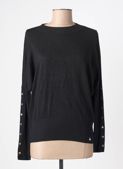 Top elasticitate mâneci lungi negru RINO & PELLE femme