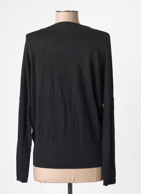 Top elasticitate mâneci lungi negru RINO & PELLE femme