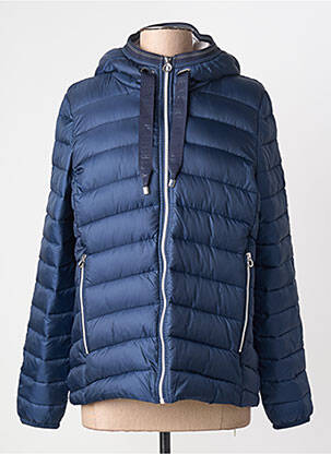 Geacă matlasată buzunare cu glugă albastru STREET ONE femme