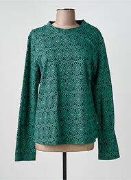 Tricou mâneci lungi mâneci lungi verde BLUTSGESCHWISTER femme