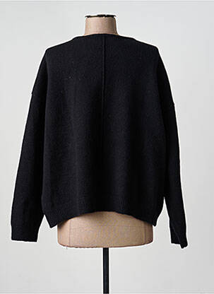 Pulover elasticitate mâneci lungi negru RINO & PELLE femeie